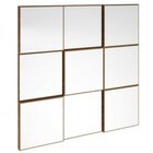 Painel Decorativo 3d Espelhado 75cm Tb86 Dalla Costa