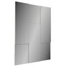 Painel Decorativo Escala 3d 90 Cm Com Espelho Dalla Costa