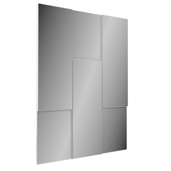 Painel Decorativo Escala 3d 90 Cm Com Espelho Dalla Costa