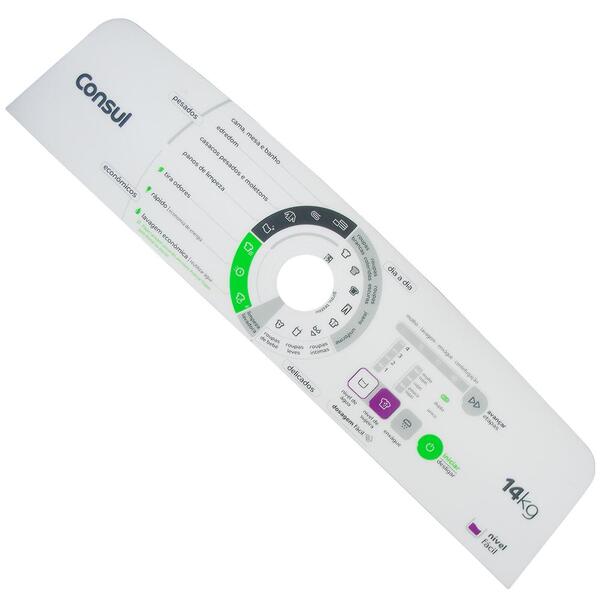 Painel Decorativo Original Lavadora Consul Cwh14 - W11479467