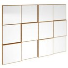 Painel Decorativo Quadriculado 3d 100cm Tb87 Dalla Costa