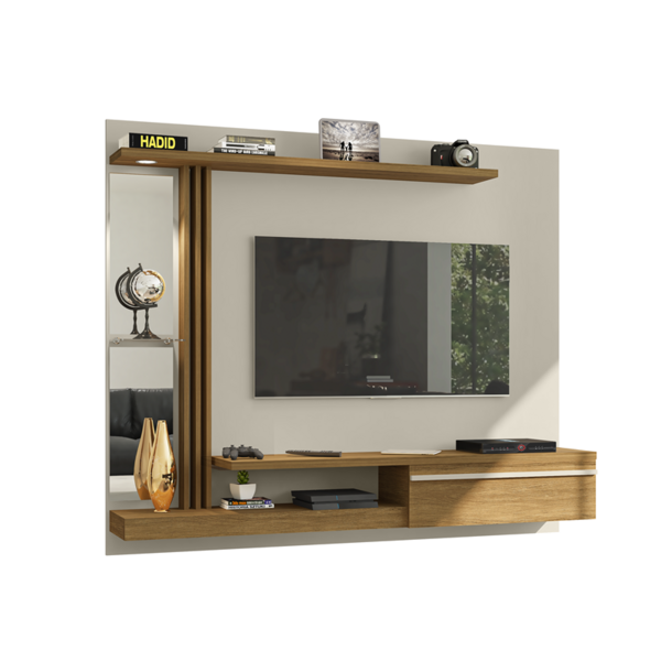 Painel Denver Off White Cinamomo - Bechara Móveis