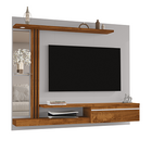 Painel Denver Off White/naturalle - Bechara Móveis