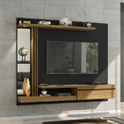 Painel Denver Preto Fosco Cinamomo - Bechara Móveis