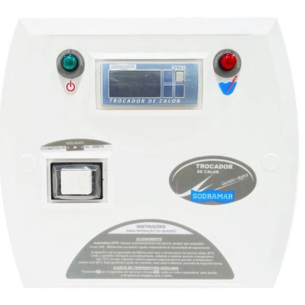 Painel Digital Para Trocador De Calor Sodramar