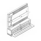 Painel Dj Solare Tv Até 60 Com Led 1 Porta 1 Gaveta