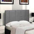 Painel Donna Para Cama Box Casal 160 Cm Suede Cinza - D'rossi