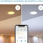 Painel Downlight Smart Inteligente Wifi Rgb 15cm 110v Wiz