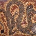 Painel Dragão Verde Em Mosaico 120x150