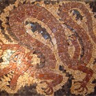 Painel Dragão Vermelho Em Mosaico 120x150