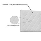 Painel Dubai Para Cama Box King 195 Cm Corino S04 - D'rossi -