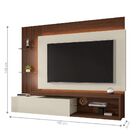 Painel E Aparador Giordano Nogal Off White