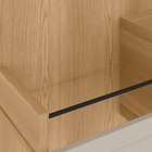 Painel E Rack Para Tv Ártemis Com Mini Bar Carvalho Off White