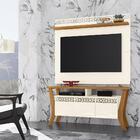 Painel E Rack Para Tv Los Angeles Off White Coral