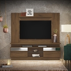 Painel E Rack Para Tv Loukamale Nogueira