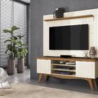 Painel E Rack Para Tv Peter Off White Coral