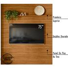 Painel E Rack Piso Teto Tv 75 244x208 Cm 7181 Mdt