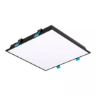 Painel Edge Embutir Quadrado 20w 4000k Preto Bivolt Stella