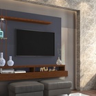 Painel Eros 1.60 Chumbo/canela – Carmolar Móveis