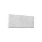 Painel Esmeralda Corano Branco Solteiro 0,90cm - Spezzia