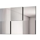 Painel Espelhado Criative 136x68 Preto