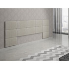 Painel Estofado Casal San Miguel Com 12 Módulos Rufato