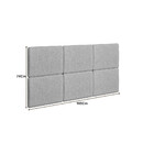 Painel Estofado Casal San Miguel Rufato