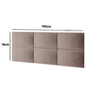 Painel Estofado Casal San Miguel Rufato