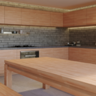 Painel Eucalipto Retangular Vermelho 30x60x1,8cm Madvei