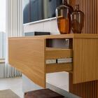 Painel Europa 1.8 Prateleira Superior E Lateral 2 Gavetas Det