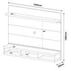Painel Evolution Ideal Para Tv De Até 60 Polegadas Artely