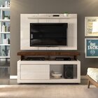 Painel Extensível Com Bancada Dj Móveis Faro Verano 47 Polega