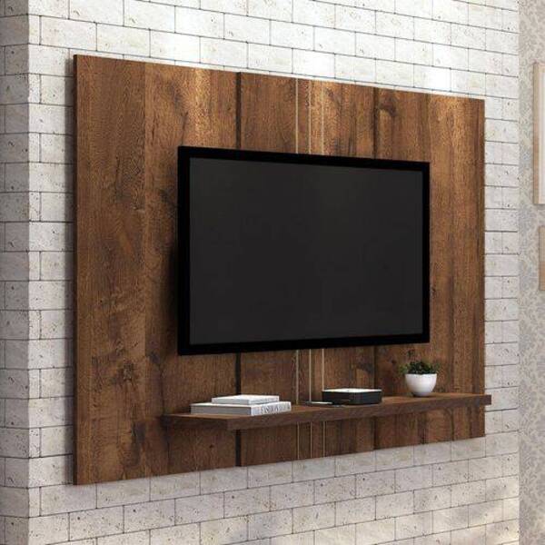 Painel Extensível Para Tv 47 Polegadas Faro Rustico Malbec Dj