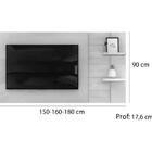 Painel Extensivel Para Tv 47 Polegadas Helio Caiena Dj Moveis