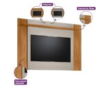 Painel Extensível Para Tv 55 Polegadas Tulum Linea Brasil Nat