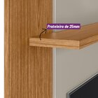 Painel Extensível Para Tv 55 Polegadas Tulum Linea Brasil Nat