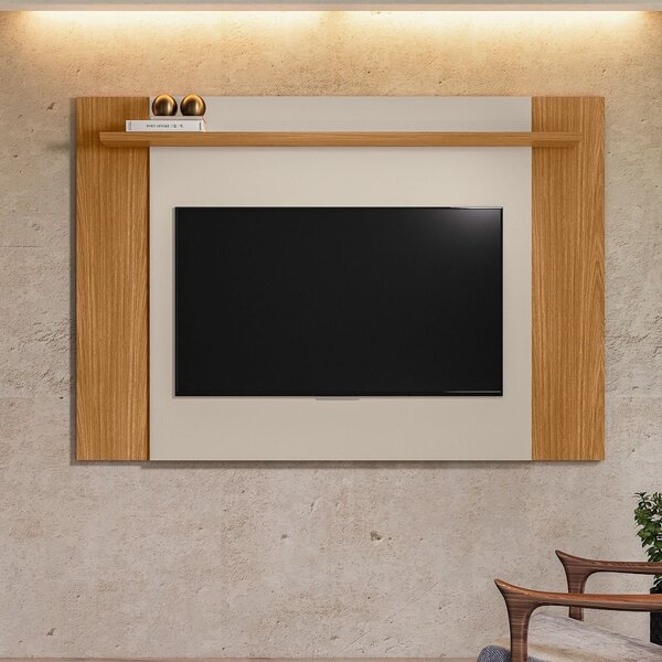 Painel Extensível Para Tv 55 Polegadas Tulum Linea Brasil Nat
