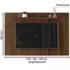 Painel Extensivel Tv 47 Pol 20167 Dj Moveis
