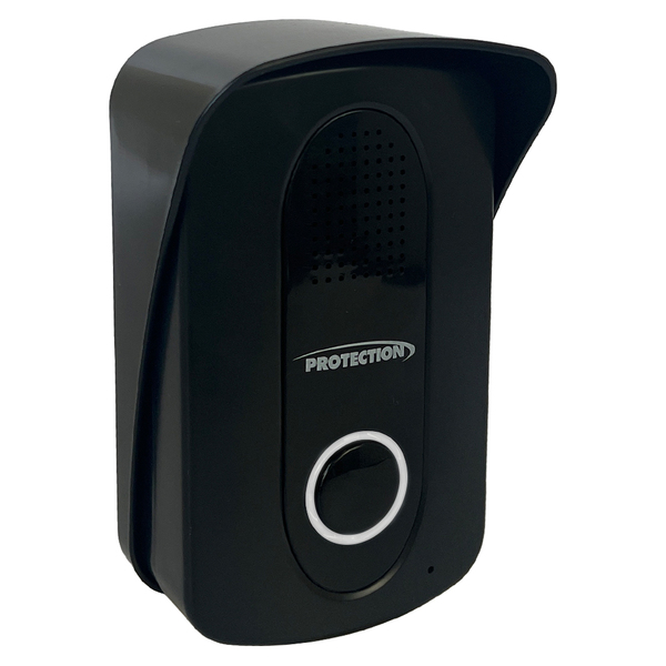 Painel Externo Preto Para Porteiro Eletrônico Pt-270 Protecti