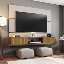 Painel Fagundes Off White Cinomomo Pintura 3d Ripada