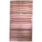 Painel Fechado de Madeira 180x120cm Marrom Madvei