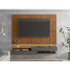 Painel Felix 170cm Para Tv Até 75 Polegadas Freijó/cinza Urba
