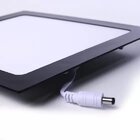 Painel Flat Led 24w Embutir Preto