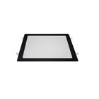 Painel Flat Led 24w Embutir Preto