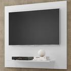 Painel Flet Para Tv Até 32p Sala Retrátil - Branco - Comprar