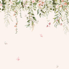 Painel Folhagem - Fd Jardim Suspenso Aquarela Fancy 3x2,5m (l