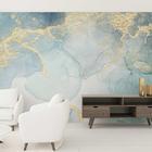 Painel Fotográfico Abstrato Azul N010286 3,00x2,90m