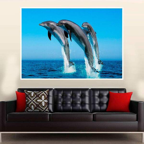 Painel Fotográfico Adesivo Animais 7-p 56x67cm