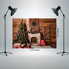 Painel Fotográfico Backdrop Coruja Natal 2.2x1.5mp1740