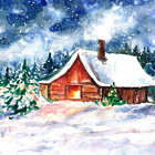 Painel Fotográfico Helanca Casa Natal Pintado 1.5x1.5mp1701